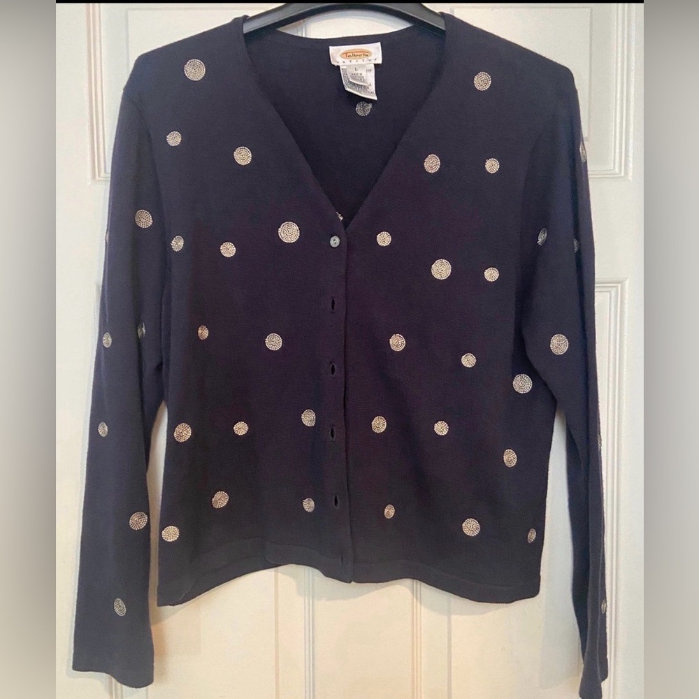 Talbots Cardigan, Button front - Picture 2 of 4